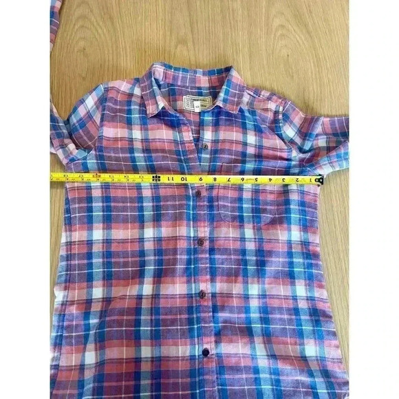 Current/Elliott Plaid Button Down size 0 - Picture 5 of 5
